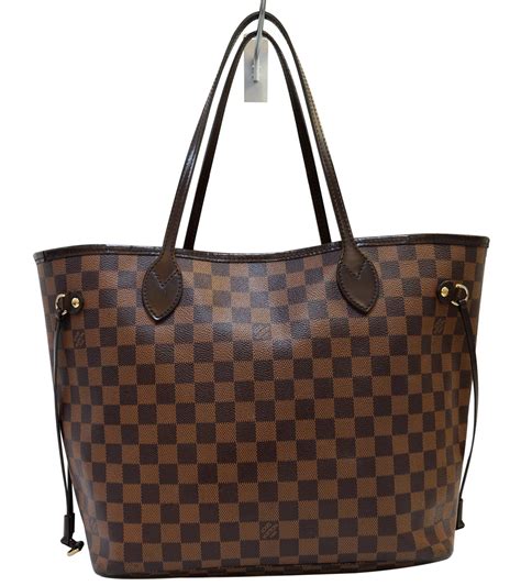 lv neverfull damier ebene dull|damier Neverfull mm price.